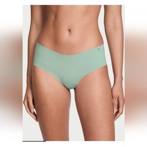 Victoria’s Secret No-Show Strappy Cheeky Panty Seasalt Green Size L (New)
